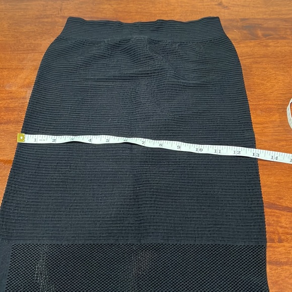 BCBGeneration mesh detail midi skirt - Picture 3 of 4